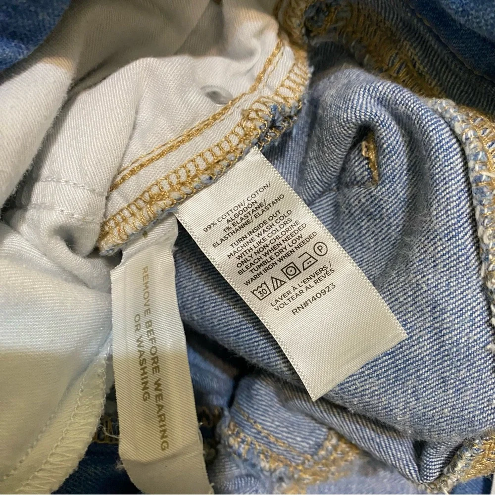 LOFT Straight Leg  Blue Jeans